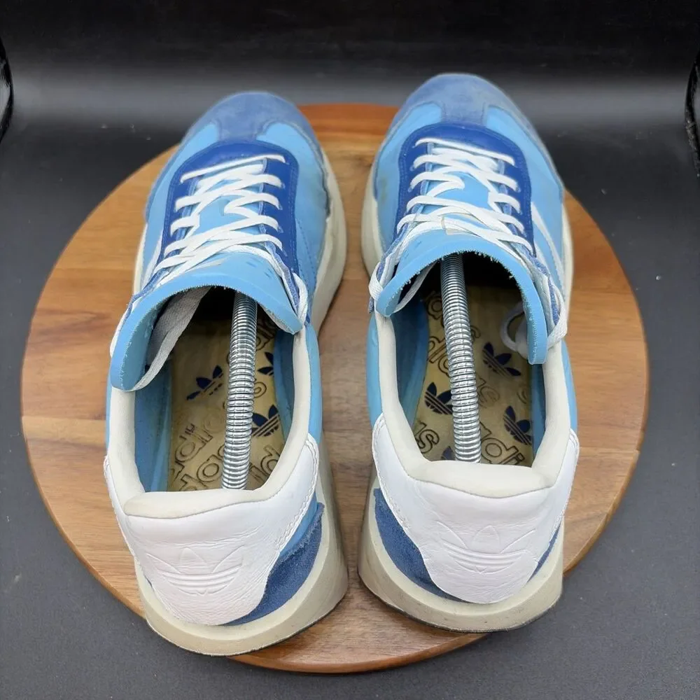 Adidas Country XLG Mens Size 11.5 Running Shoes Blue White Sneakers IE3232